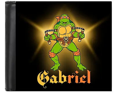 Teenage Mutant Ninja Turtle Wallet Custom Name • $17.50