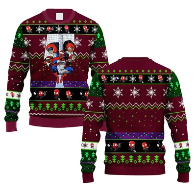 $38.94 • Buy Spiderman Santa Christmas Gift Ugly Christmas Premium 3D SWEATER Halloween Gift