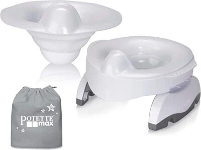 £18.95 • Buy Potette Max 3-in-1 Travel Potty | Award-Winning Compact, Foldable Potty And Toil
