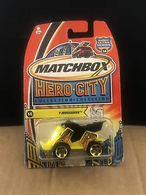 Matchbox Hero City #16 Y-Nossarus 1/64 COMB SHIP $1 PER MULT • $2.66