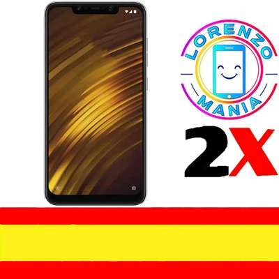 $9.43 • Buy 2 Tempered Glass Screen Protectors Xiaomi Pocophone F1 / Poco F1 Protector 2