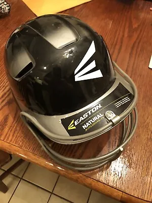 EASTON Natural Baseball Softball Batting Helmet W/Mask Black Size 6-6 1/2 • $14.88