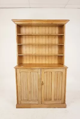 Antique Pine Cabinet Victorian Farm House Kitchen Pantry Scotland 1870 H954 • $1917.50