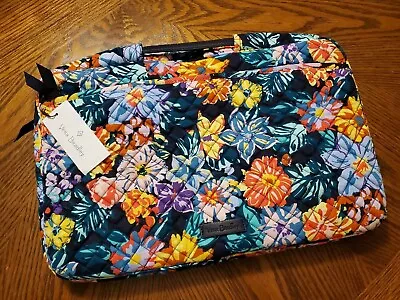 New Vera Bradley Laptop Organizer Sleeve Happy Blooms  • $41.99