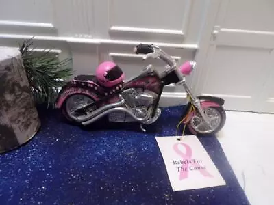 £4.83 • Buy The Hamilton Collection Power Of Pink Motorcycle-REBELS FOR THE CAUSE