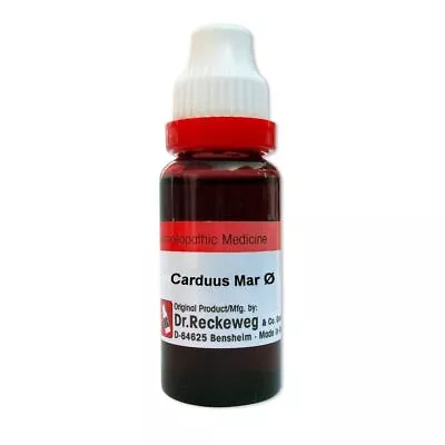 Dr. Reckeweg Carduus Marianus Mother Tincture Q 20ml Fast Ship • £10.91