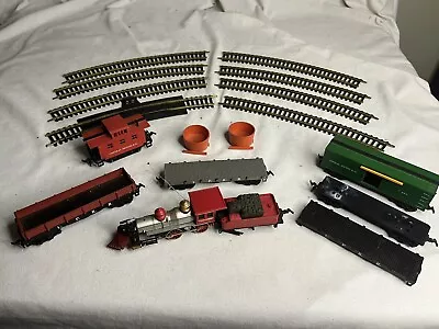 Bachmann HO Scale Jupiter Steam Engine & Freight Passengers Cars Lot READ • $40