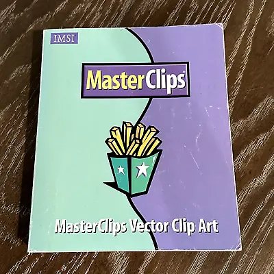 IMSI Master Clips Vector Clip Art Book Paperback Manual ONLY • $5