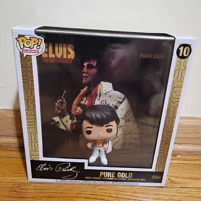 Funko Pop! Albums Elvis Presley ™ Pure Gold Vinyl Figure • $19.99