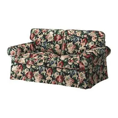 **  IKEA Ektorp 2-Seater Sofa COVER Set In LINGBO Multicolour FLORAL 104.033.60 • £389