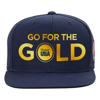 Team USA Olympic Snapback Adjustable Hat Navy America 2021 Tokyo￼ • $19.99