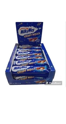 Milky Way Crispy Rolls Chocolate Bar 24x22.5g.Long Date :07/2024 Best Offer • £21.99