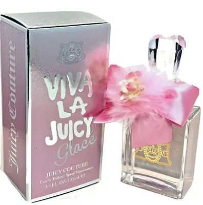 Viva La Juicy Glace By Juicy Couture Eau De Toilette 3.4 Oz NEW IN BOX CELLOPHAN • $68.99