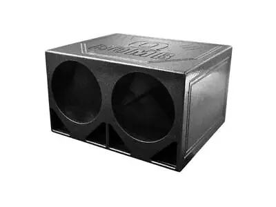 $196.24 • Buy Qpower QBOMB12TB 12 In. Ported Dual Hole Vented Triangle Speaker Box, Black