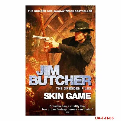 £9.25 • Buy Skin Game The Dresden Files,Book Fifteen By Jim Butcher Paperback NEW 