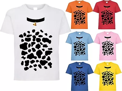 £8.99 • Buy Funny Cow Print World Book Day T-shirt Full On Front Fancy Dress Cow Unisex Top