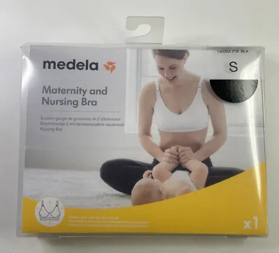 Medela Maternity & Nursing Bra - Black - Small Size - Comfort And Support • $12.45