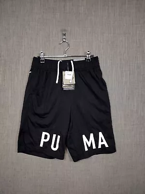 $29.14 • Buy Puma Shorts Mens Small (28) DryCell Black Running Training NEW
