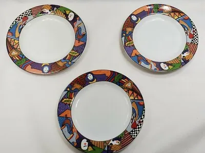 Vitromaster Metropolitan Plates Set Of 3 Lot 1991 Vintage Rare. See Description • $22.49