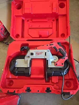 Milwaukee 6232-21 Corded 120V AC 11 Amp Deep Cut Variable Speed Band Saw Kit NEW • $165