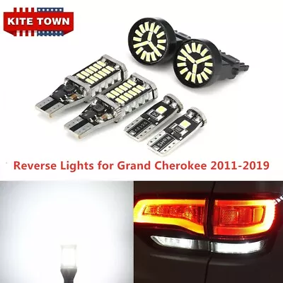 6000K LED Reverse Lights For Grand Cherokee 2011-2019 7440 921 Bulbs Error Free • $7.99