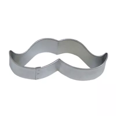 5” Mustache Cookie Cutter | Quality Stainless Steel Baking Tools From Bakell® • $6.99