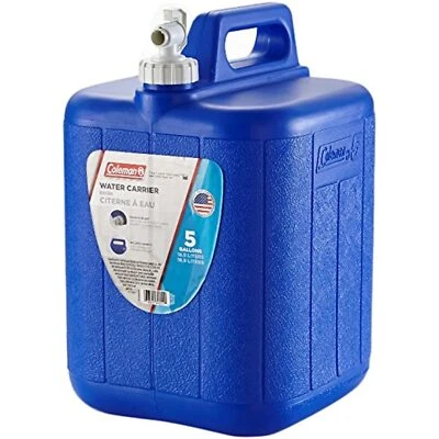 $38.39 • Buy Coleman 5 Gallon Water Carrier , Blue