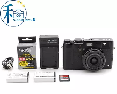 [MINT W/SD] FUJIFILM X100T Premium Compact Digital Camera Black From JAPAN • $929.99