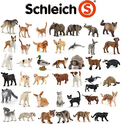 £11.10 • Buy Schleich Animal Wildlife Collection Toy Model Animals Farm Zoo Pet Action Figure