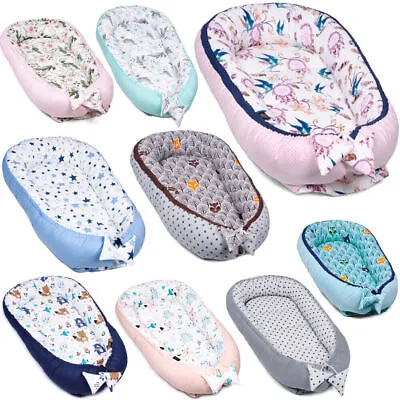 PREMIUM Baby Pod Nest Newborn Reversible Cocoon Bed Newborn Cushion PaLulli ® • £29.99