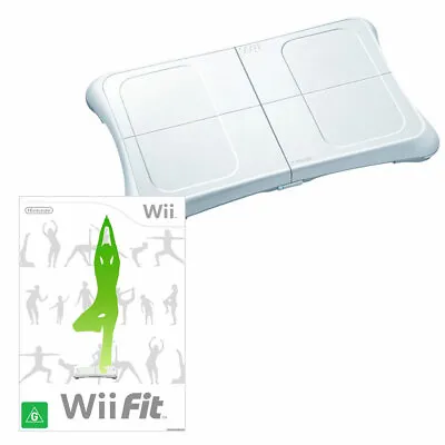 Nintendo Wii Fit Plus Balance Board Bundle Fitness Exercise Video PAL • $89.90