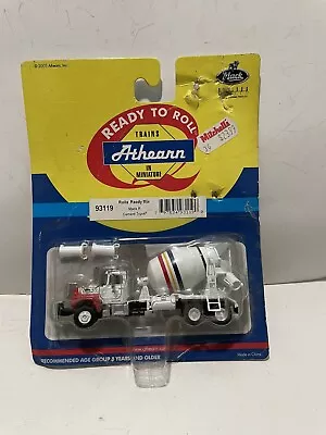 Athearn 1:87 Ho Scale Model Mack R Cement Semi Truck Mixer Rolla Ready Mix • $27