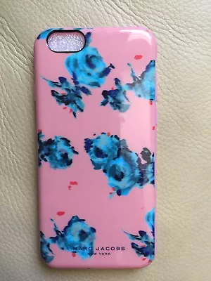 NEW! Marc Jacobs Plastic IPhone 6/6S Case Peach Color With Blue Rose. • $24.90