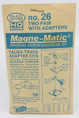 Kadee 26 HO 20-Series Coupler Long Centerset Shank • $4.99