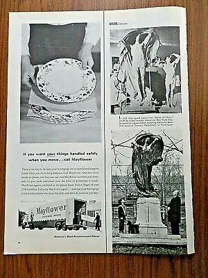 1964 Mayflower Moving Transit Company Ad Things Handled Safely Call  • $2