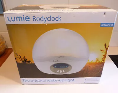 £47.99 • Buy Lumie Bodyclock Active 250 SAD, FM Radio, Bedside Light Alarm Clock - NEW
