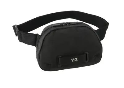 Y-3 Yohji Yamamoto Logo Patch Padded Crossbody Bag Black (H63111) NWT  • $185