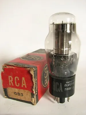 1949 RCA OD3 VR150  Voltage Regulator Tube - Hickok TV7 Tests @ 106 Min:40 • $14.95