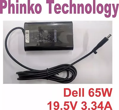 Dell Original 65W Adapter Charger For Dell Inspiron 11 13 14 15 3000 5000 7000 • $37.05