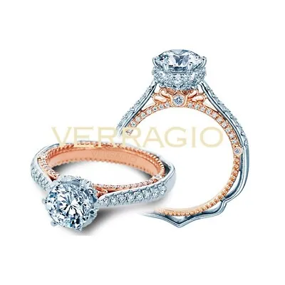 VERRAGIO Venetian Six Prong Diamond Engagement Ring AFN-5070D-4-2WR • $4050