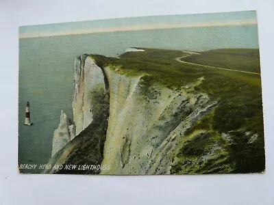 Beachy Head And New Lighthouse Posted 1911 [bm25] • £4.99