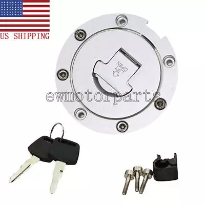 Fuel Gas Tank Cap Cover W/ 2x Keys For Honda CBR 1000 900 600 RR CBR600 F4 F4i • $20.34