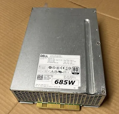 Dell Precision T3610 T5610 T5600 685W Switching Power Supply D685EF-00 0YP00X • $34.99