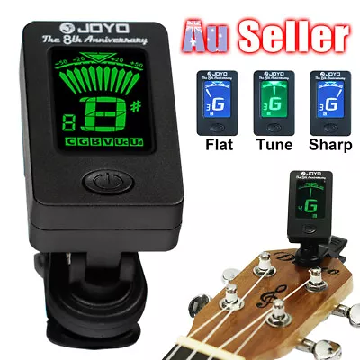 $11.79 • Buy Clip On Chromatic OUD Violin Ukulele Banjo Bass Guitar Tuner