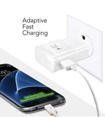 Samsung Galaxy S6 S7 S8 Fast Travel Charger Wall Adapter  • $18.90