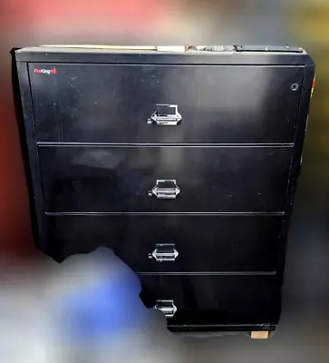 44 1/2 W X 22 D 4 Drawer Lateral Fireking Fire-Proof File Cabinet With Keys • $1745