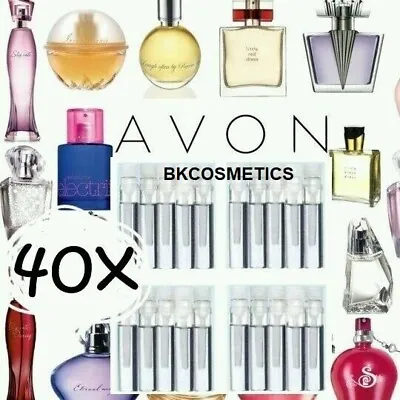 £5.99 • Buy ☆40☆ Avon Ladies/ Womens Fragrance Perfume EDT Samples Assorted  NOT IN BOTTLES 