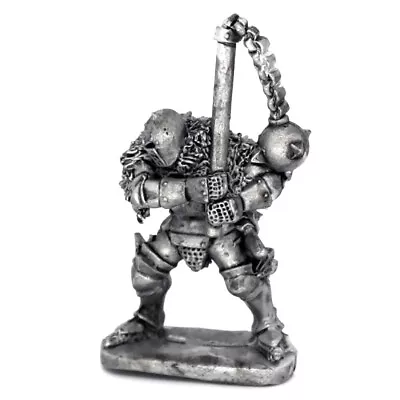 Medieval Knight Swinging Flail 28mm Unpainted Metal Wargames • $3.01