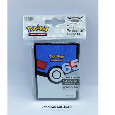 Ultra Pro - Pokemon TCG Card Sleeves - Great Ball 65pk Standard Deck Protectors • £7.99