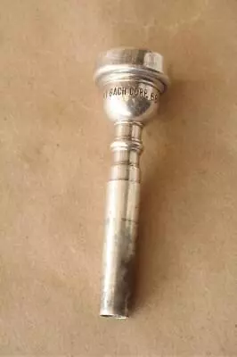 Vintage Vincent Bach Corp. 6BM Silver Plated Trumpet Mouthpiece • $25